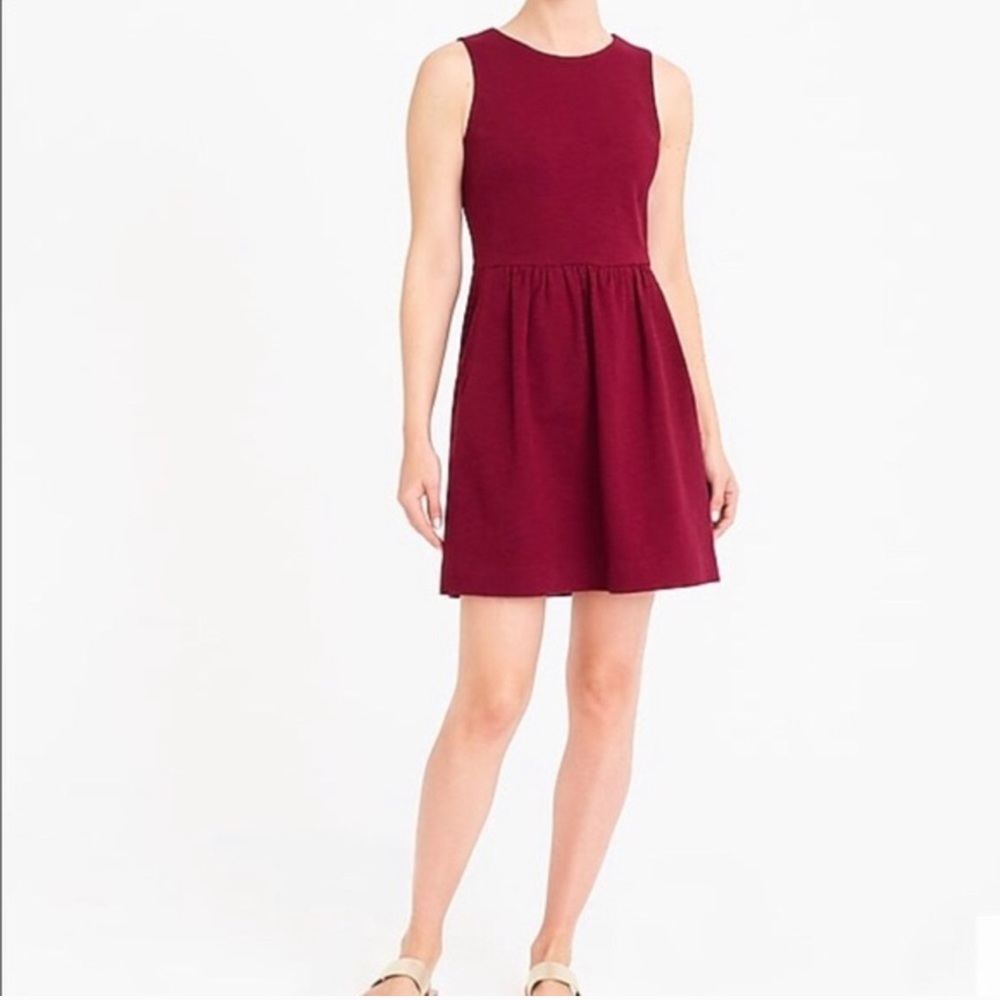 J. Crew Daybreak Fit and Flare Dress